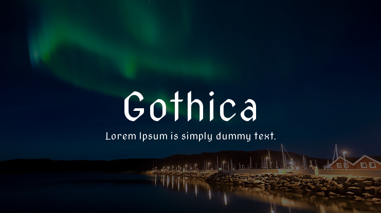 Gothica Font Family