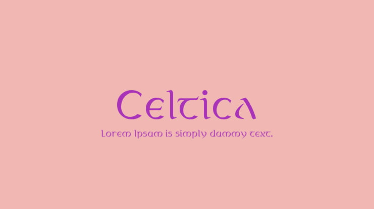 Celtica Font Family