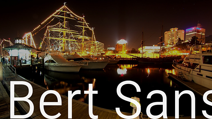 Bert Sans Font Family