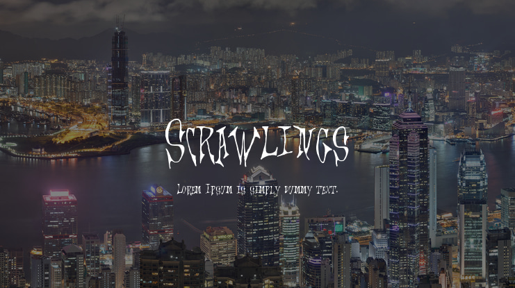 Scrawlings Font