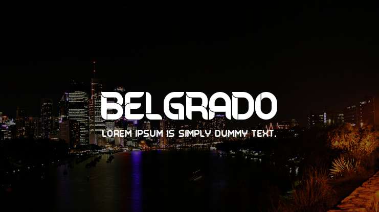 Belgrado Font Family