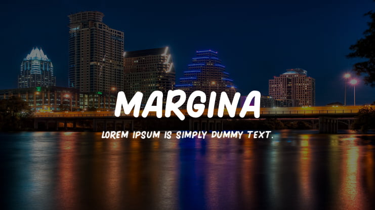 MARGINA Font