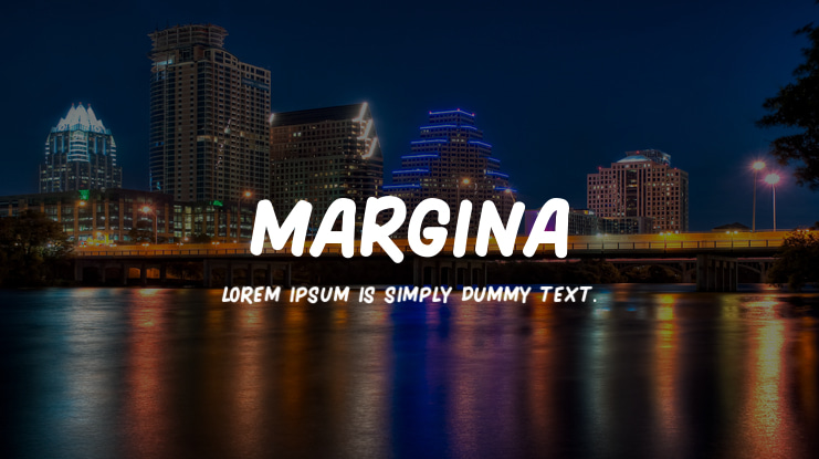 MARGINA Font