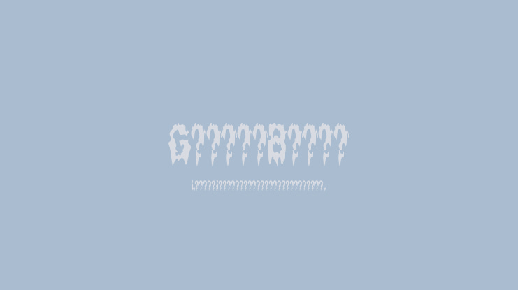 Ghost Bayou Font Family