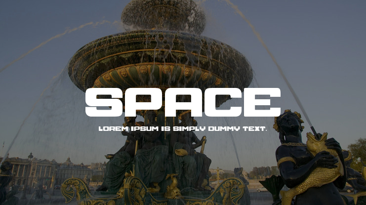 SPACE Font