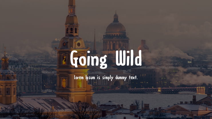 Going Wild PDF Free Download