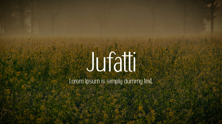 Jufatti Font