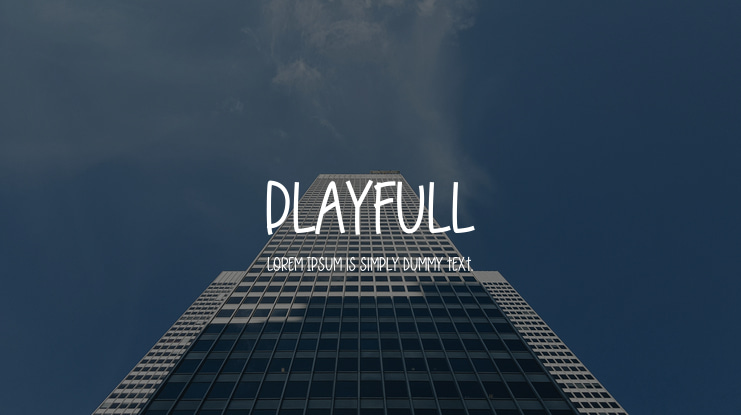 Playfull Font