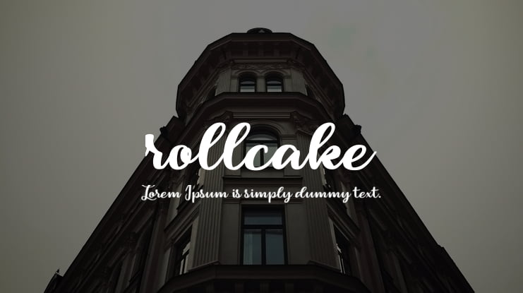rollcake Font