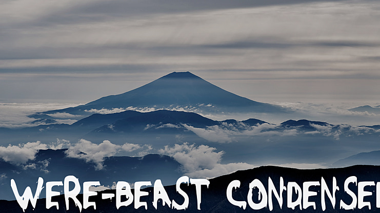 Were Beast Font Family