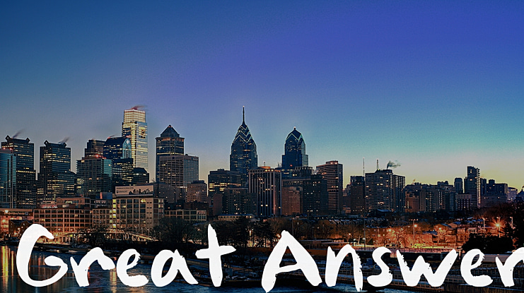 Great Answer Font