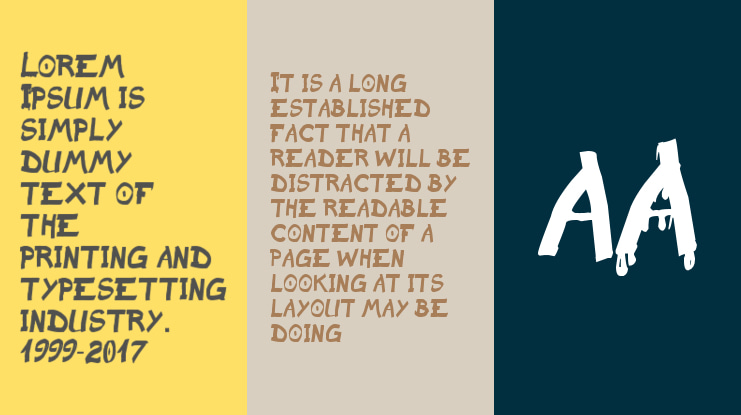 Raslani Sanguinar Kaeser Font