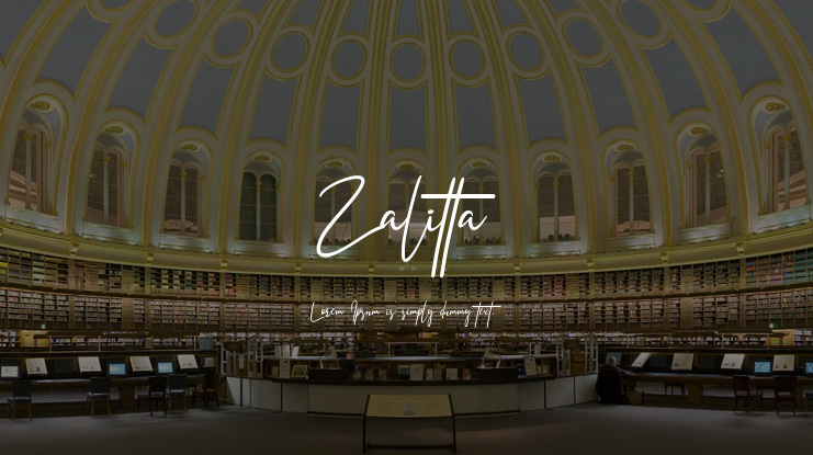 Zalitta Font