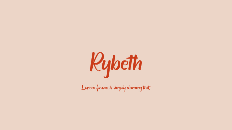 Rybeth Font