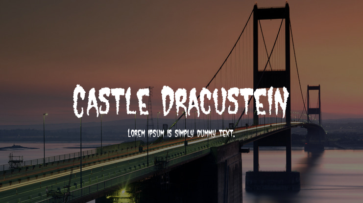 Castle Dracustein Font