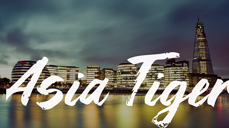 Asia Tiger Font