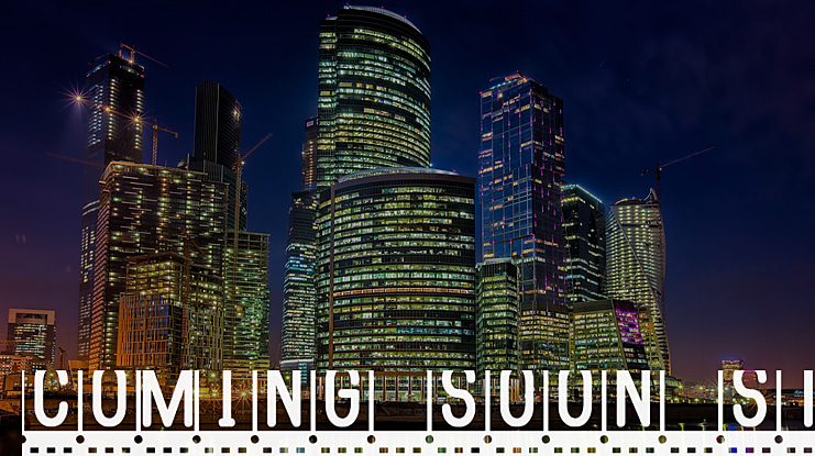 Coming Soon St Font