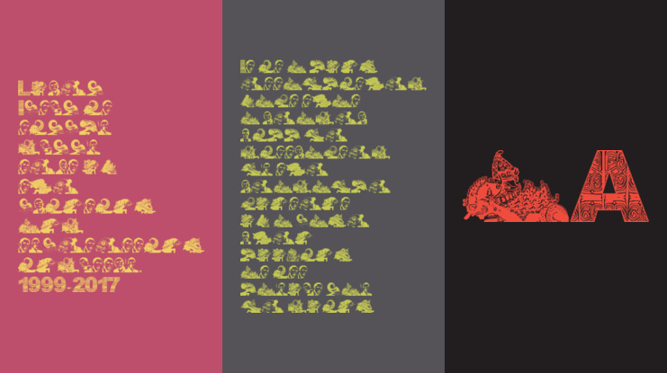 WayangObama2009 Font