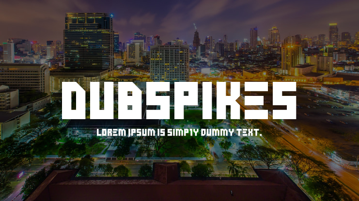 Dubspikes Font
