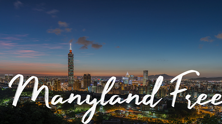 Manyland Free Font