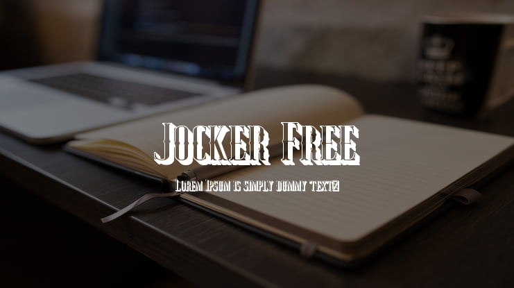 Jocker Free Font Family