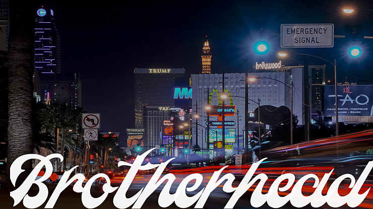 Brotherhead Font