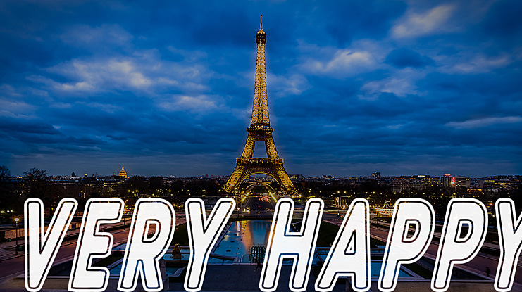 VERY HAPPY Font