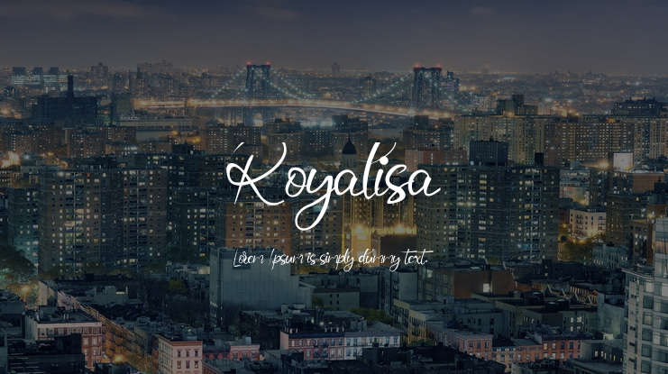 Royalisa Font