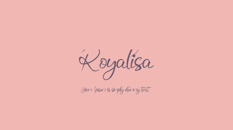 Royalisa Font