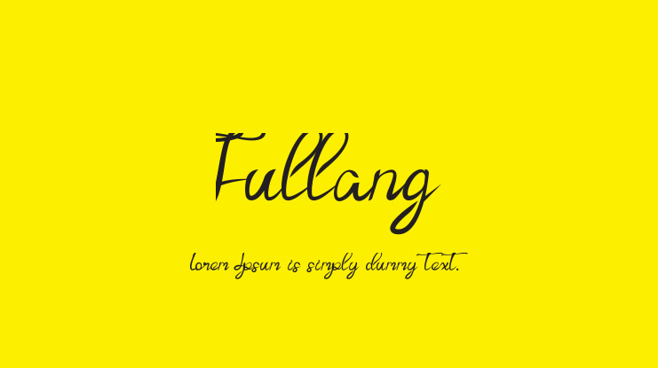 Tullang Font