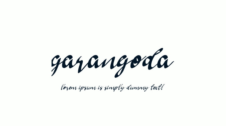 Garangoda Font