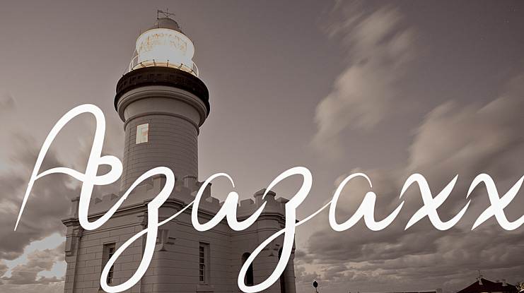Azazaxx Font Family