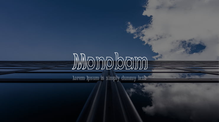 Monobam Font Family