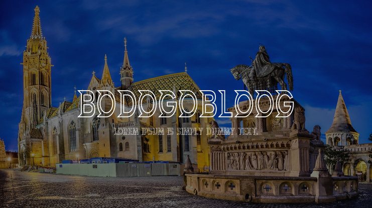 BODOGOBLOOG Font Family