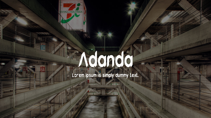 Adanda Font