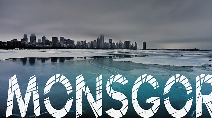 MONSGOR Font Family