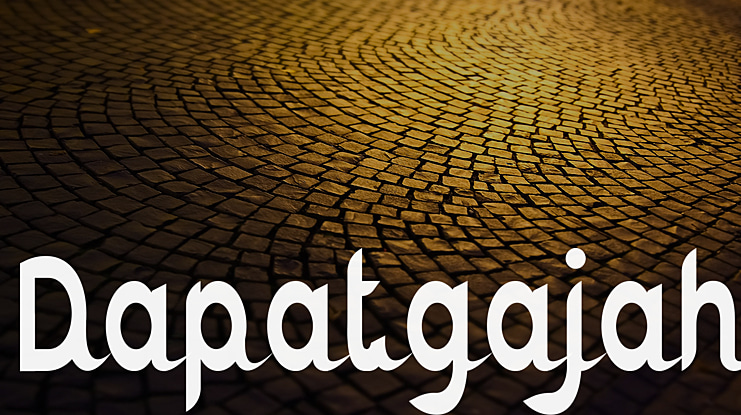 Dapatgajah Font Family
