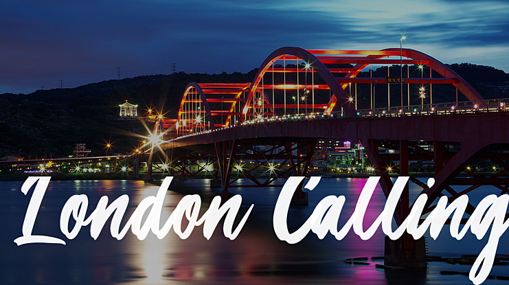 London Calling Font
