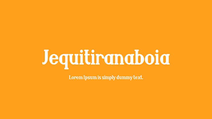 Jequitiranaboia Font