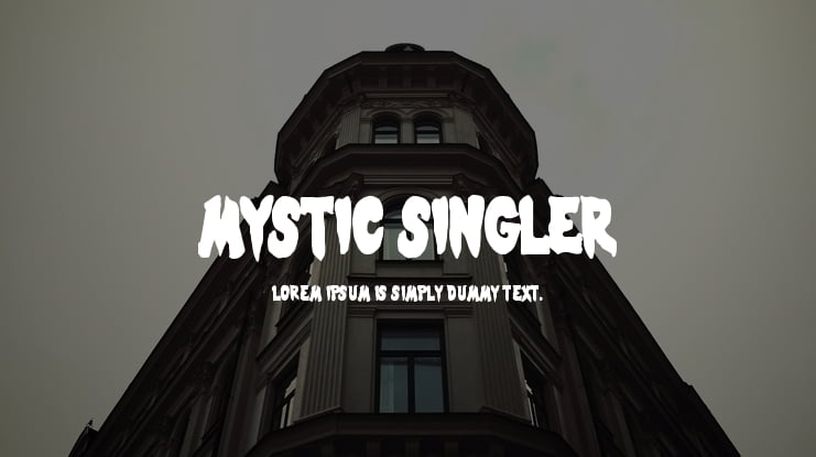 Mystic Singler Font Family