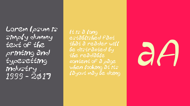 MSender Comic01 Font