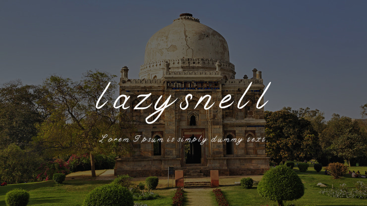 lazysnell Font