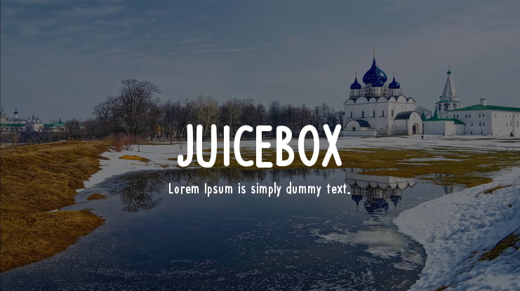 JUICEBOX Font