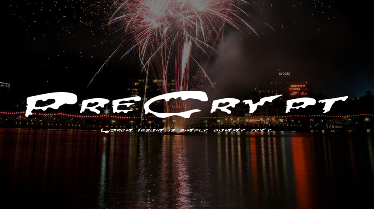 PreCrypt Font