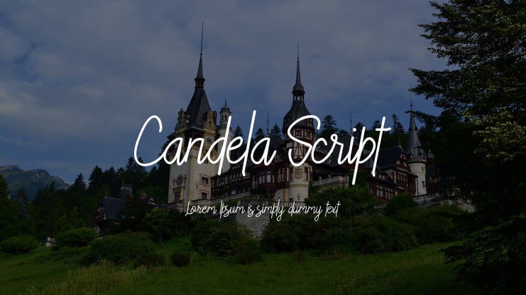 Candela Script Font