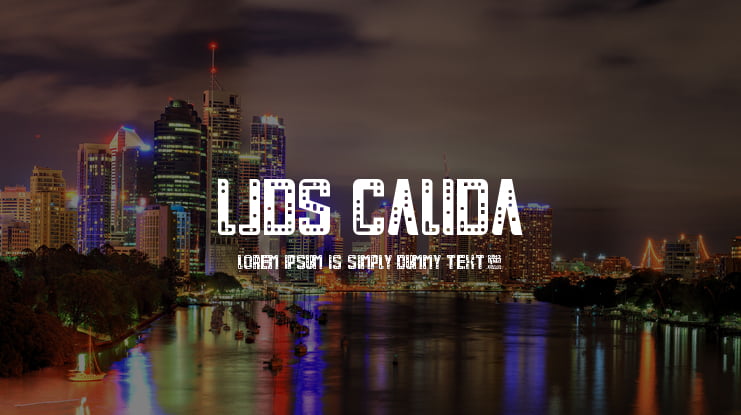 LJDS Calida Font