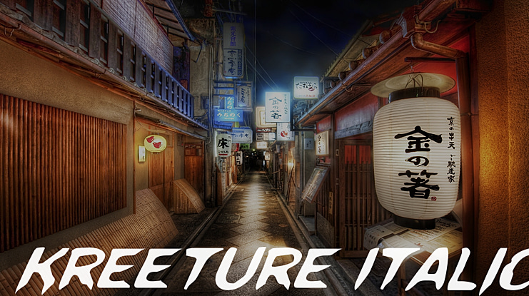 Kreeture Font Family