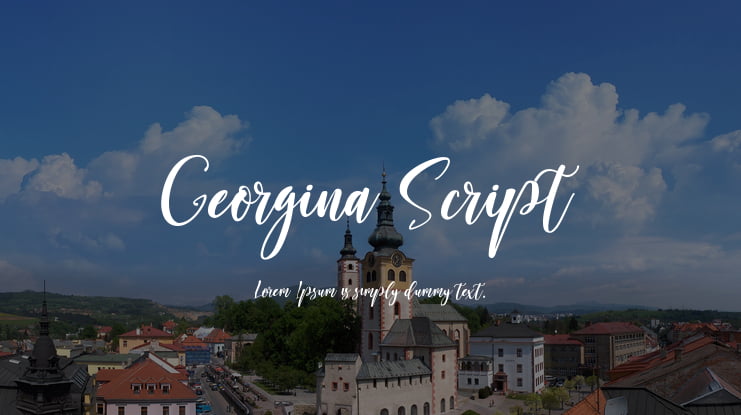 Georgina Script Font
