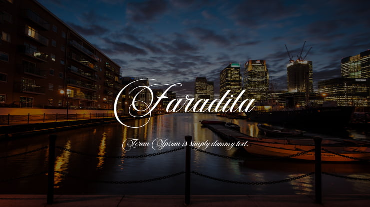 Faradila Font