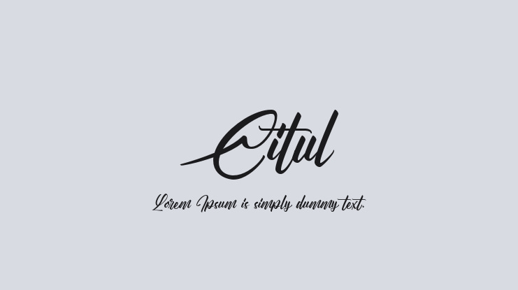 Citul Font